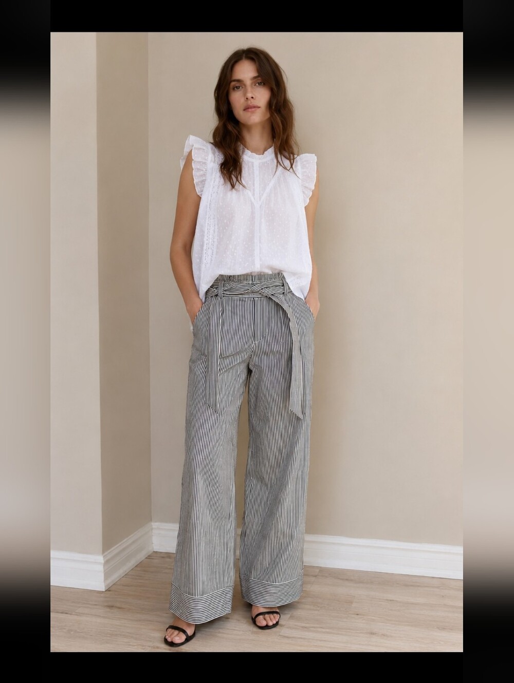 Banana Republic wide leg  pants